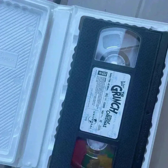 Dr. Suess ~ how the GRINCH stole Christmas VHS tape - Picture 4 of 4